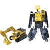 Bulldozer Deformation Robot Train 2 in 1 Engineering Vehicle Robot  Kids Toy