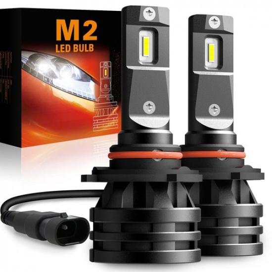 CANBUS 9005 HB3 LED Headlight Bulb High Beam Conversion Kit 6500K 20000LM M2 EXV