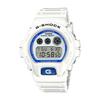 [Casio] G-Shock DW-6900HDS-7JF Men's Watch White/Blue (Luminous Dial)