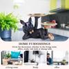 Bulldog Storage Decor with Pallet Resin Desk Decoration Entrance Crafts Candy Sundries Household Supplies for Office Coffee Shop