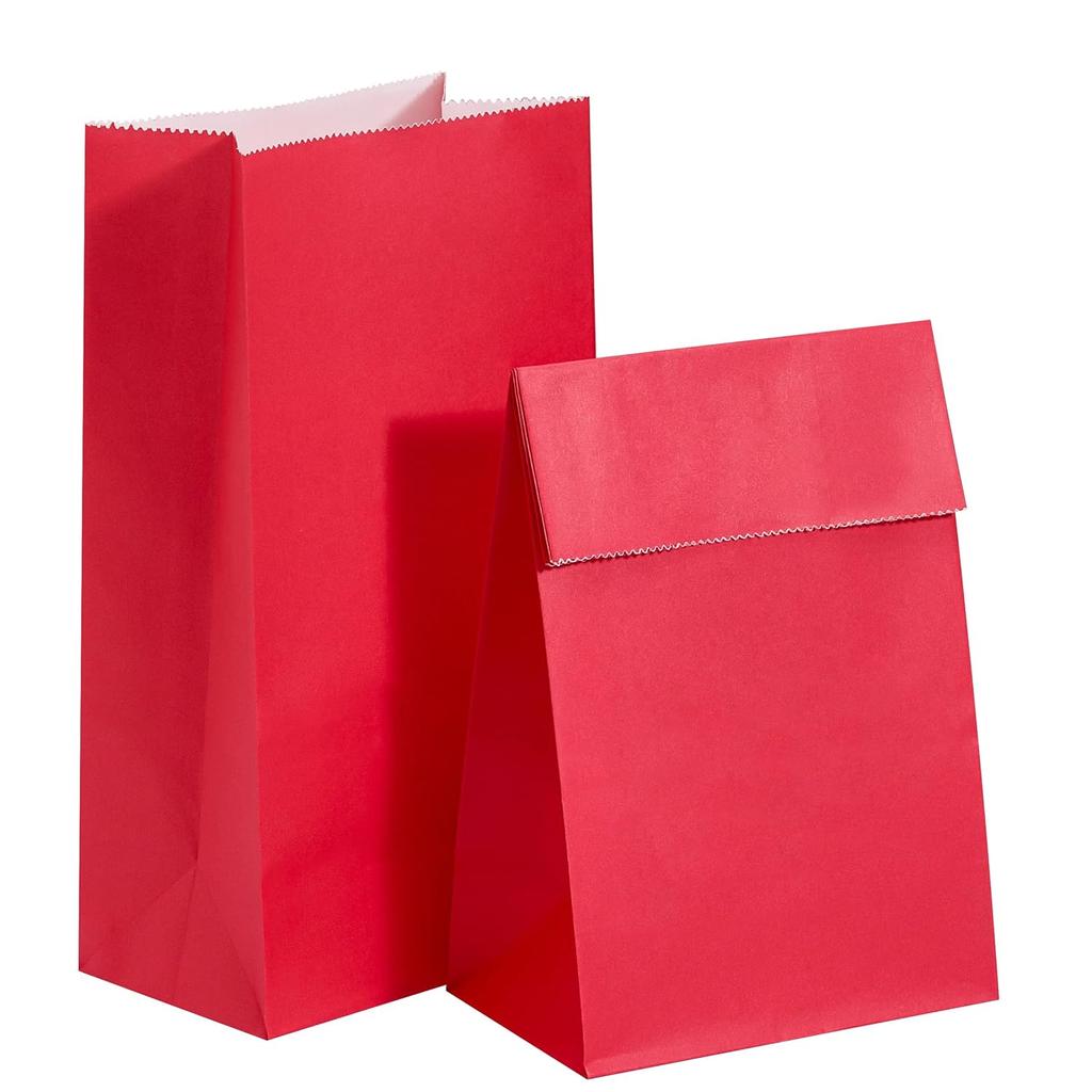 Amscan Plain Paper Party Bags (Pack of 6)