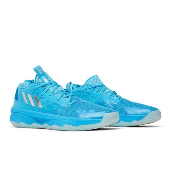 

adidas Dame 8 Young Dolla GY6465 EU 46.5 циан/серебряный