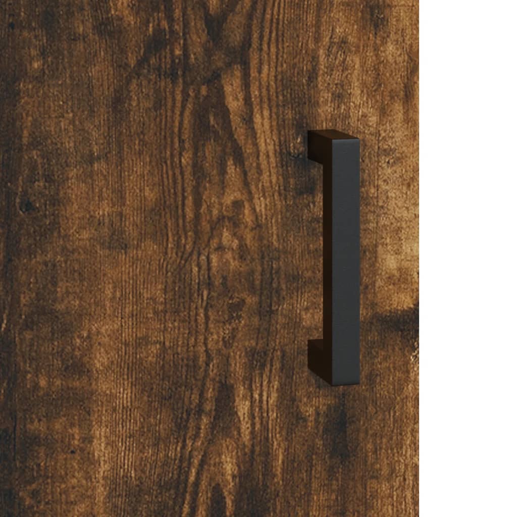 Highboard Smoked Oak 34.5 x 34 x 180 cm Particleboard