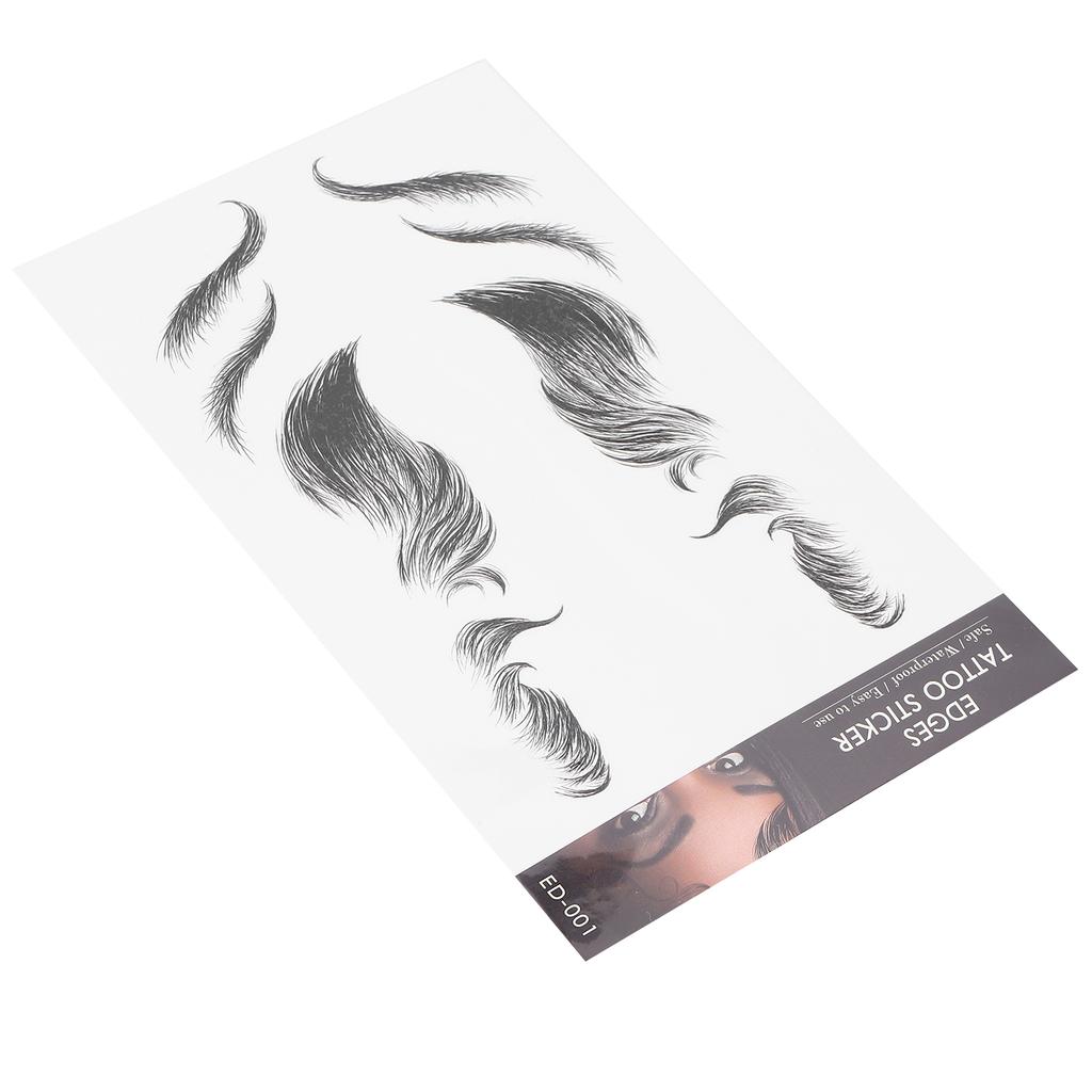 Women Edges Hairstyles Tattoo Hair Tattoo Sticker Edge Hair Waterproof Fake Hailine Sticker