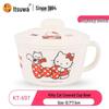 WUHE Sanrio Hello Kitty Kids Melamine Dinnerware Set