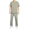 Nike Îmbrăcăminte sport Swoosh Premium Esențiale Modă Minimalistă Versatil Clasic Buzunar Mânecă Scurtă Tricou Topuri Bărbați Verde-Militar Deschis DQ9296-320