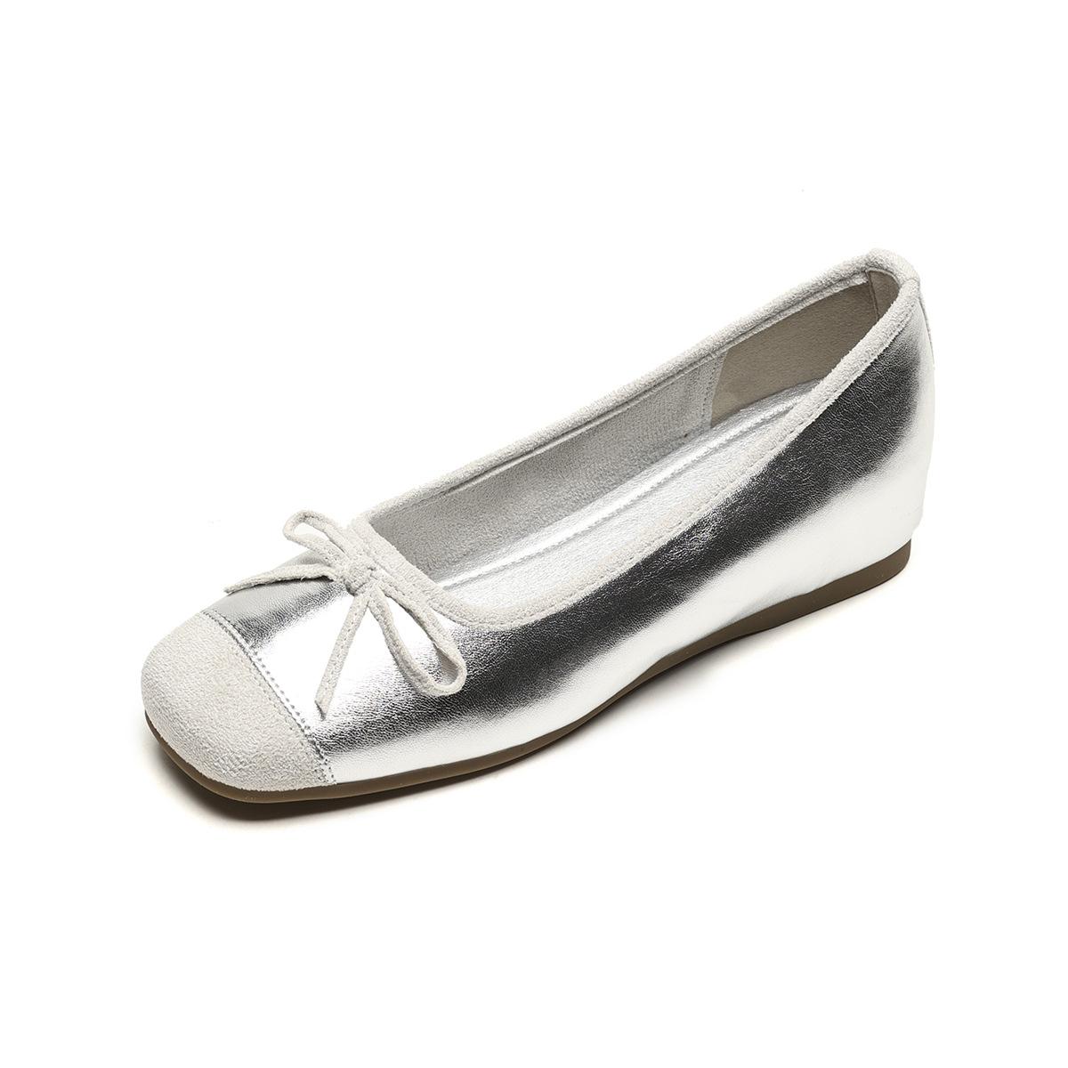 

Weiwei girl 863-1 сумка на голову полутапочки женская летняя одежда одно слово с квадратным бантом на голове внутри увеличивающие рост одинарные туфли женские 43