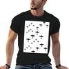 T-shirt Design Avion Bf109 Schwarm Impression Graphique T-shirt à Manches Courtes