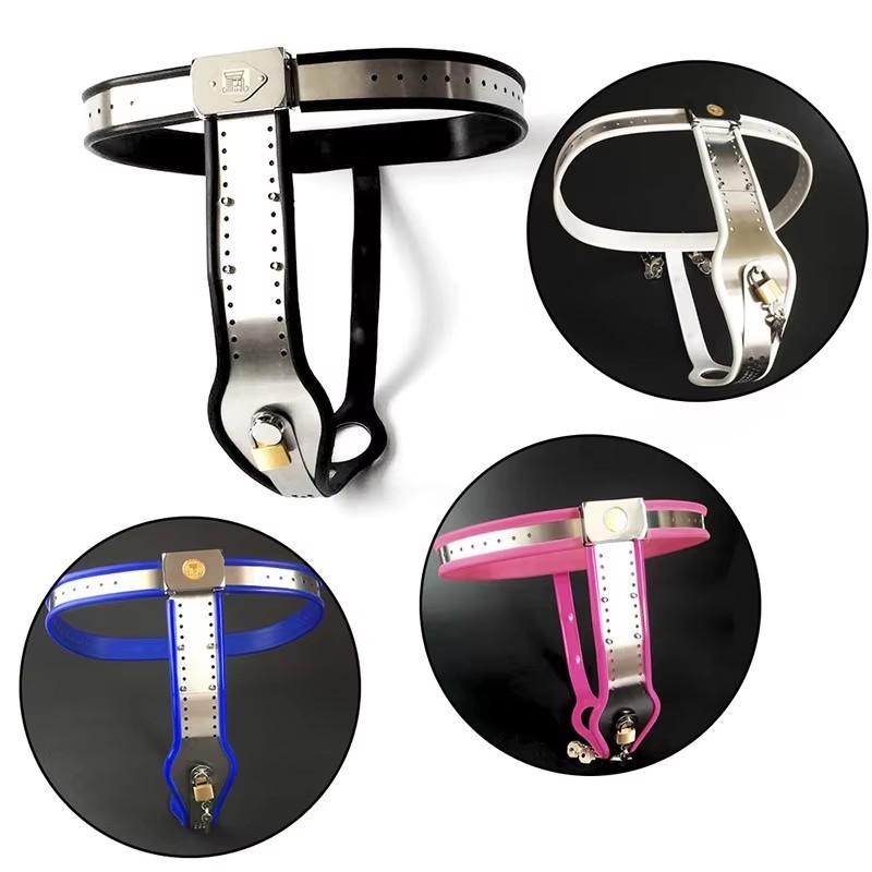 Black Emperor SM Women Stainless Steel Chastity Lock 100% Waterproof Pink Adult Toy