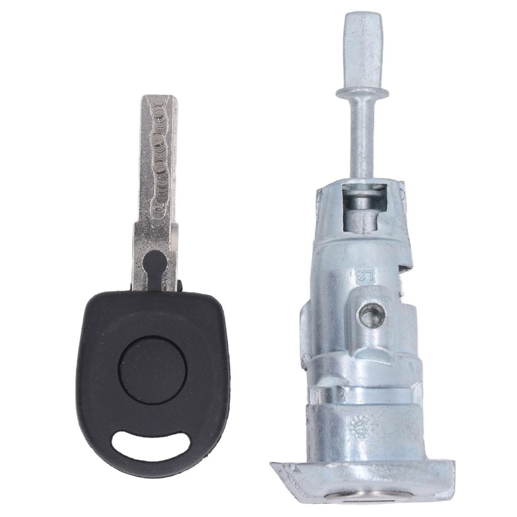 Vorderes linkes Türschlosszylinder-Set Zinklegierungs-Zylinderkern-Set mit Schlüssel für B5 1998–2005