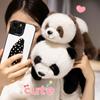 Simulation Animal Panda Plush Toys Soft Material Panda Doll Cartoon Panda Plushtoy  Christmas Gifts