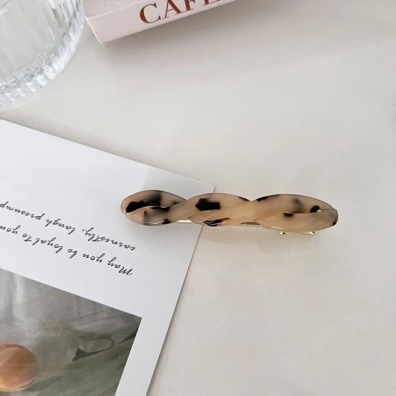 

Простая заколка для волос из ацетата, заколка для волос, женские аксессуары для волос, ювелирные изделия, корейские женские заколки, заколка для волос, головной убор для девочек