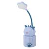 Kids Reading Light Cute Design USB Charging Warm Light 360 Degrees Gooseneck Adjustment Safe