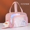 Dry Wet Separation Double-layer Shoe Compartment Waterproof Swimming Storage Bag Fitness Sports Large Capacity Storage Bag
