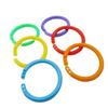 High-Durability Detachable PE Colored Double Buckle Binding Ring for Loose-Leaf Planners