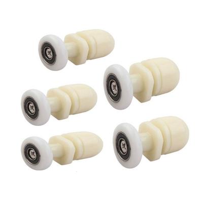 PVC Shower Door Rollers Brass Hanging Wheel New Glass Door Pulley  Bath Room