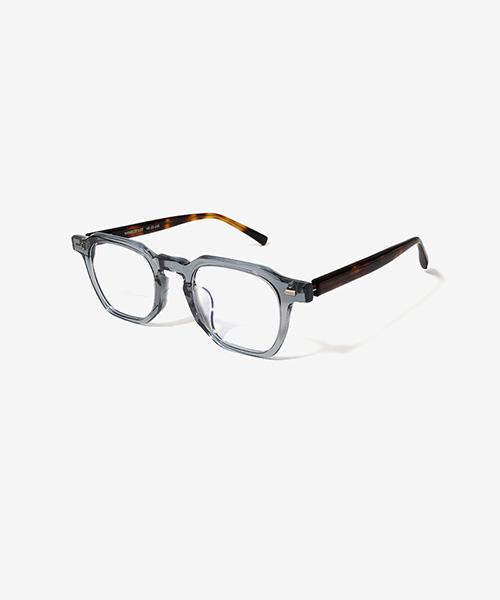 Techeuoaiweeo Tetsuo22 Eyeglass Frames C3 Gray&Tortoise