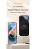 Suitable Apple iPhone 13, 12 Mini, 11, 14/15 Silver Cannes Wood Grain Magnetic Anti-Drop Case