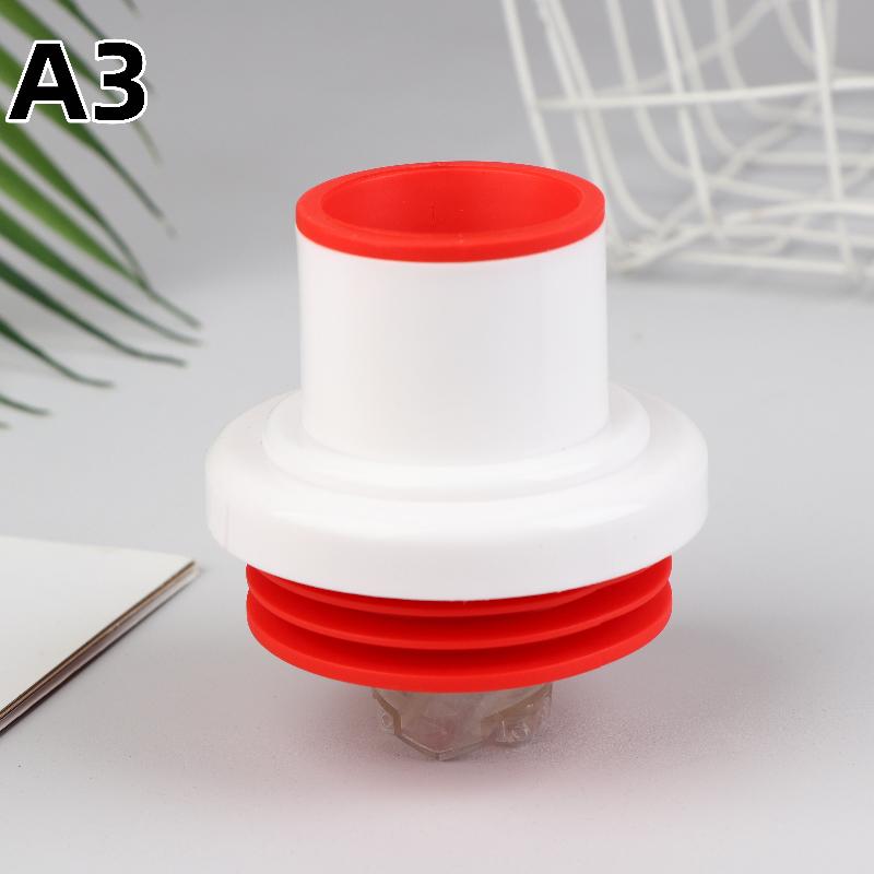 Universal 5 In 1 Sealing Ring Sink Drain Pipe Adapter Anti Odor Multifunctional Kitchen Basin Sewer Branch