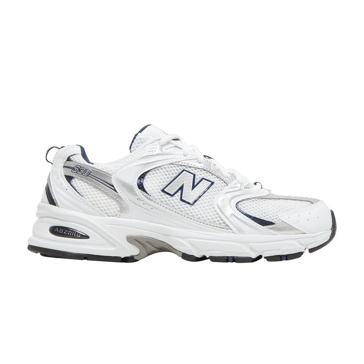 New Balance 530 Белый Серебристый Темно-синий 37.5