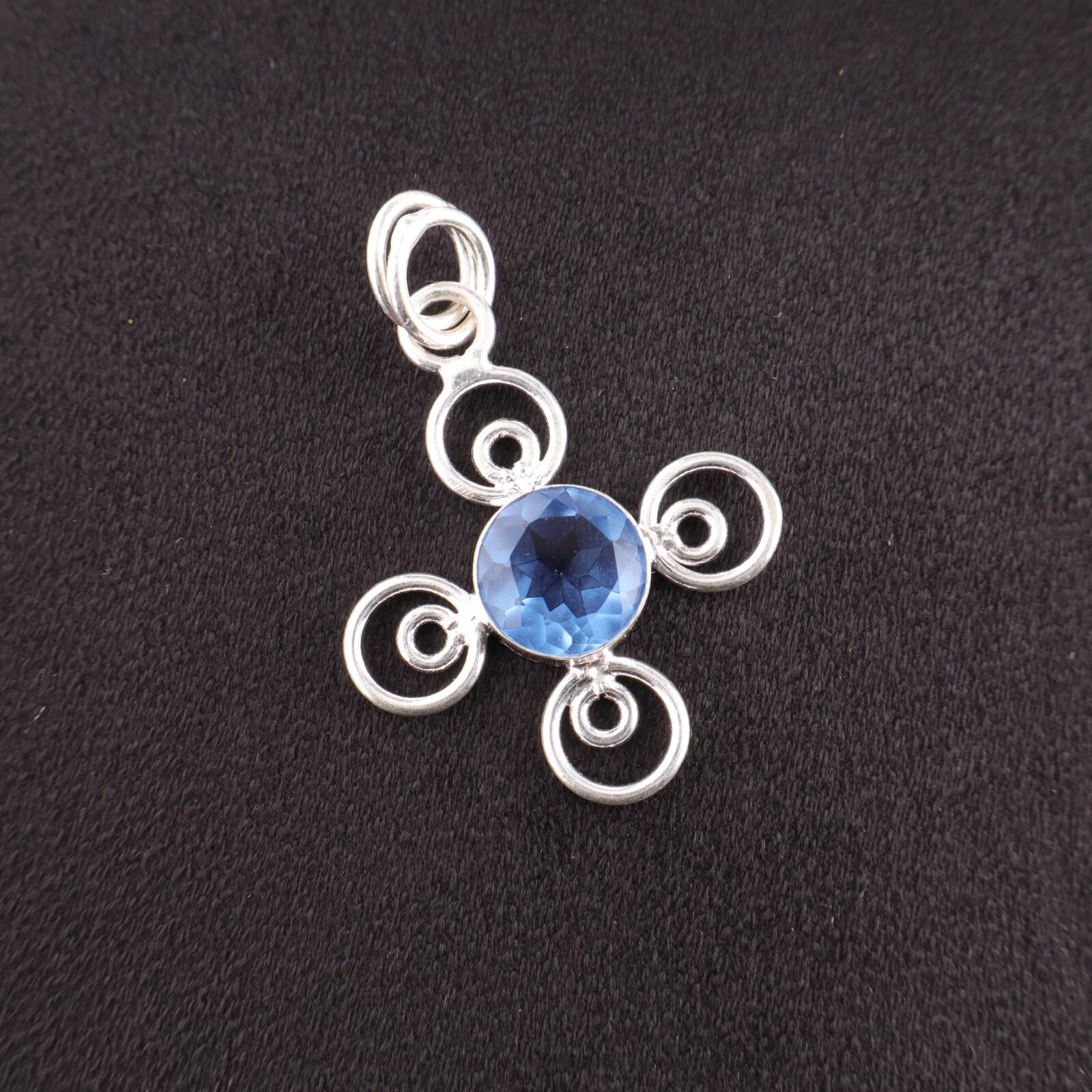 

Tanzanite Gemstone 925Sterling Silver Boho Jewelry Handmade Fashionable Pendant PP-41-6