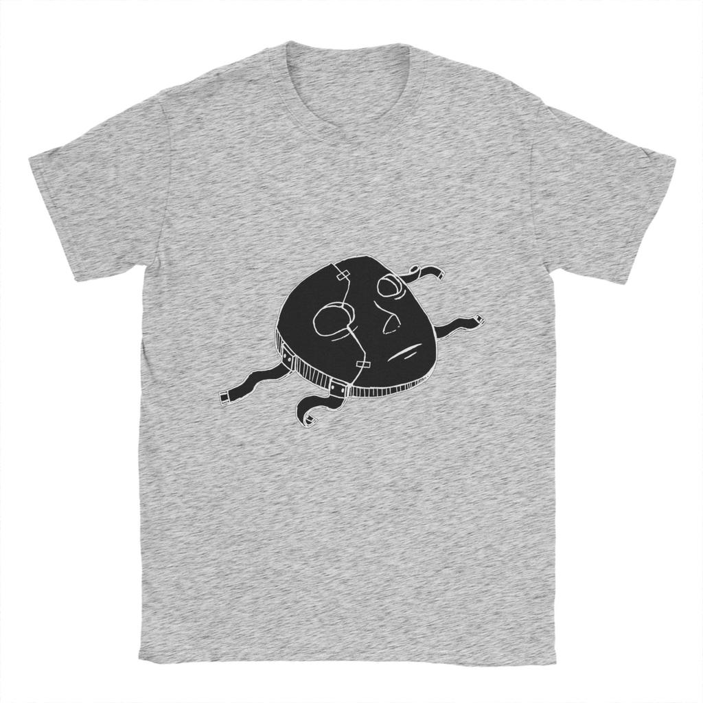 Sally Face Mask Design 100% Cotton T-Shirt For Male Beach Streetwear T-Shirts O Neck Fashion Tees Oversized Printed Tops