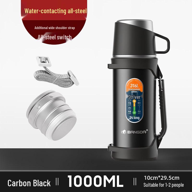 

316 Stainless Steel 3L Thermos Flask for Outdoor, Car, Home & Travel