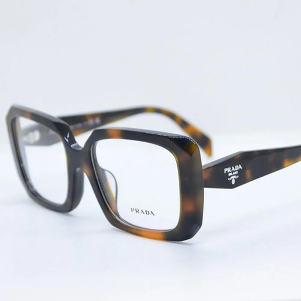 

PRADA VPR C09F 20D1O1 54, Prada Full Acetate Oversized Square Glasses