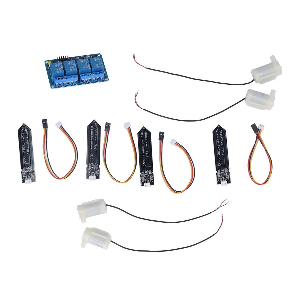 Automatic Irrigation Kit Self Watering System 4 Way Relay for Garden Potted Plant