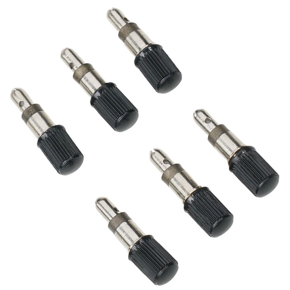 4/6PCS Quality-Flash Valve DV Bicycle Valve With Dust Cap Valve Core