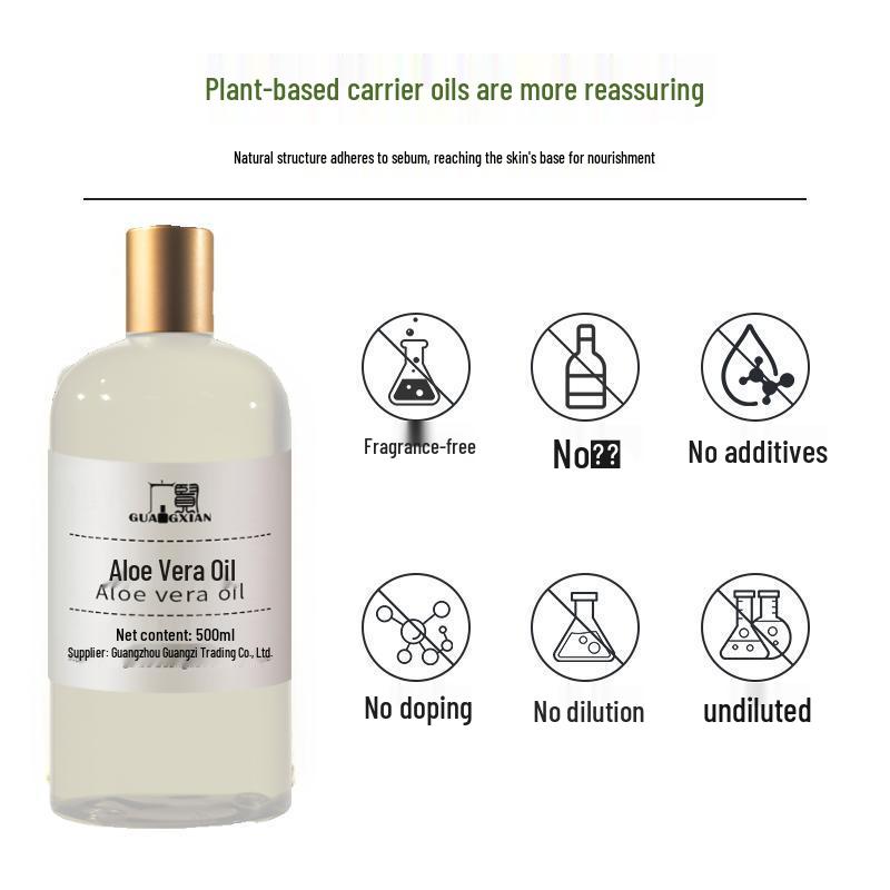 Aloe Vera Oil: Pure Plant Extract for Skincare and Massage
