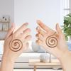 Energy Spiral Hand Rings  Handmade Copper Rings With Gemstones, Meaningful Christmas Gift, Mother’s Day Present Or Jewelry Gift For Women