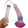 Large Animal Wolf Squirting Function Dildo Ejaculation Penis Silicone Dog Knot Anal Plug Sex Toys Female Masturbator Suction Cup