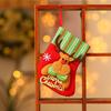 Christmas Stocking Gift Bag Decorations Set