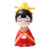 2Pcs Couple Statues Costume Desktop Chinese Style Festive Ancient Wedding Bridegroom Bride Figurines Home Decoration