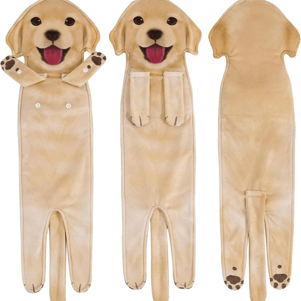 Popular Cute Cat Hand Towel - Hangable, Thick, for Kitchen and Bathroom