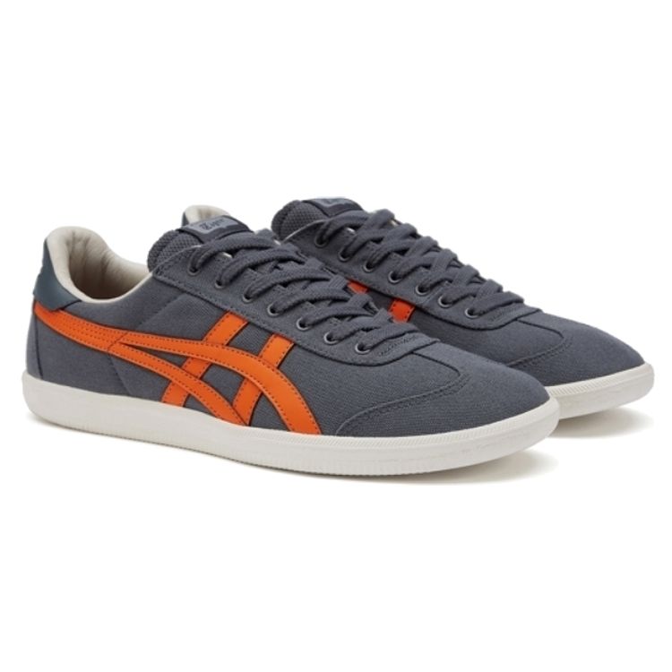 ONITSUKA TIGER Tokuten Retro Training Low-Top Sneakers Unisex Sneakers Gray Orange 1183A862-021