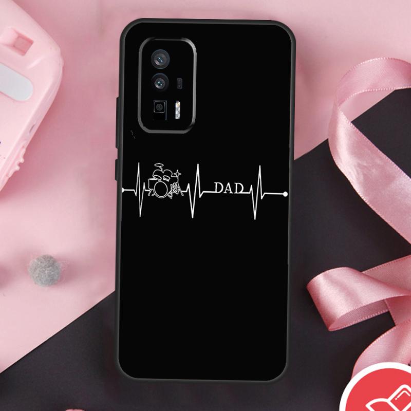 Drum Drummer Music DJ Case For Xiaomi 13 14 Ultra 11T 12T 13T Pro 12 Lite POCO X6 Pro F5 M6 X5 X3 F3 M5s F6 Cover