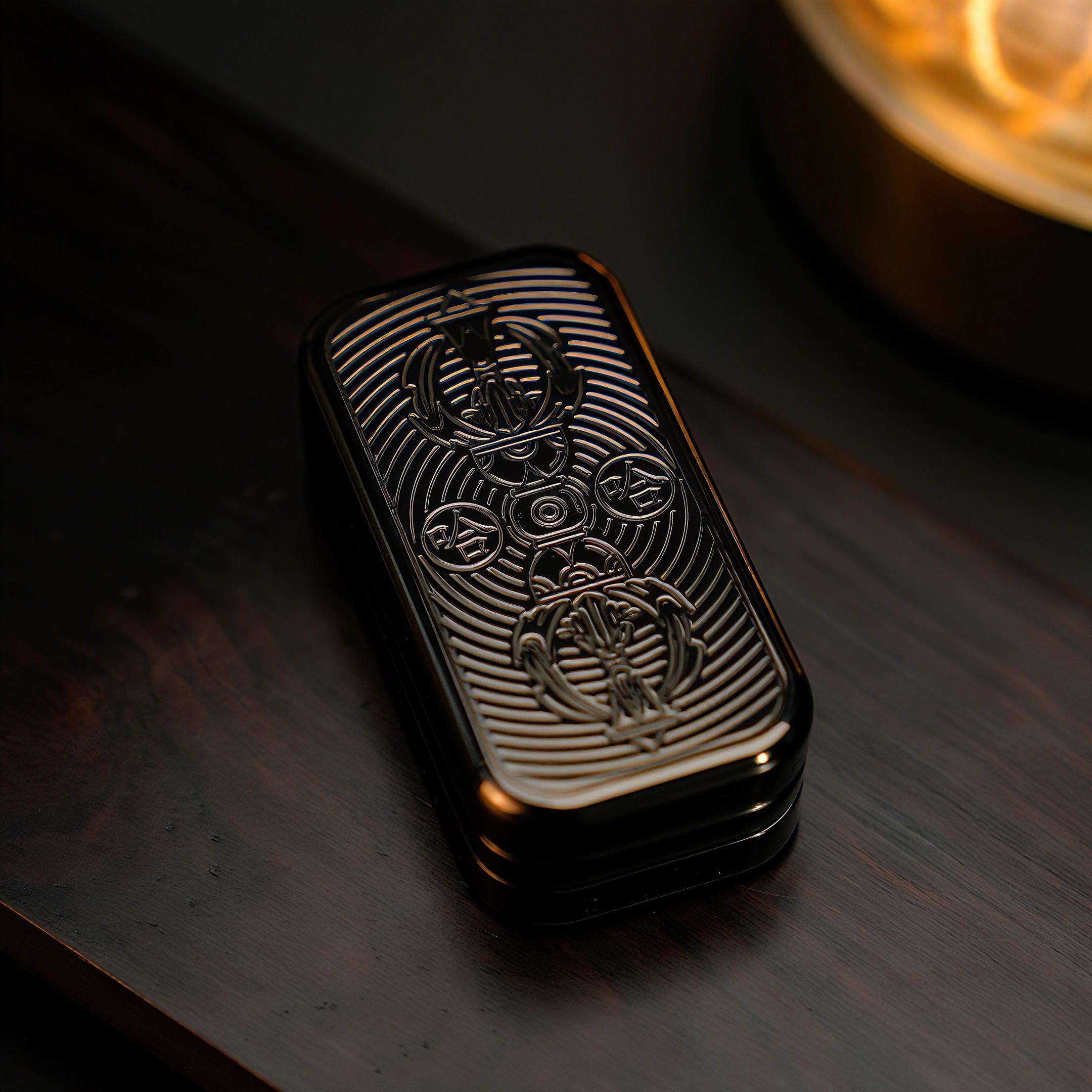 

Fidgeting Magnetic Push Card Tuning Fork Pushing Plate Metal Mechanical Slider Edc Stress Ease Tactile Plaything Antistress Things