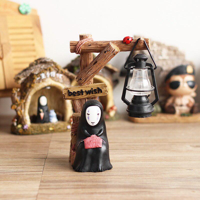 Buy Japan No Face Man Totoro LED Night Light Doll Miyazaki