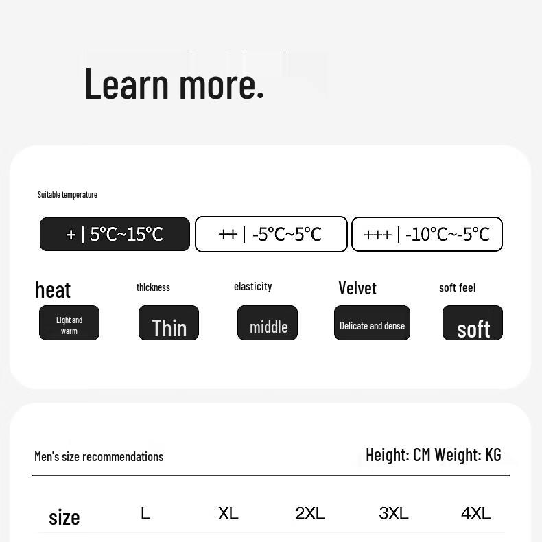 Men's 95% Cotton 5A Anti-bacterial Thermal Underwear Set