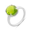Silver Ring with Chrysolite, Product Weight 3.11 G (60002314)
