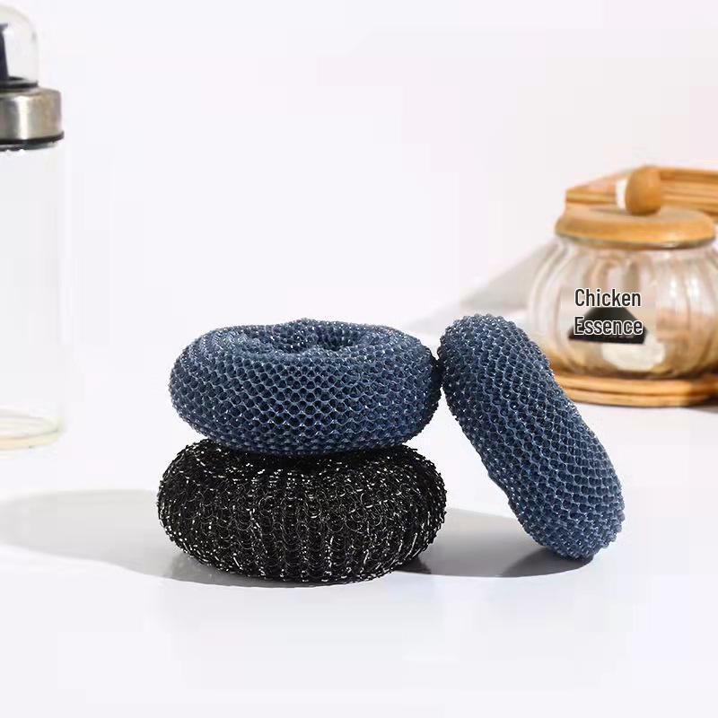 Auto-Dosing Lazy Person Pot Scrubbing Brush with Sponge