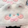 Kawaii Plush Little Pig Pencil Case Large-Capacity Stationery Pouch Rabbit Shape Pencil Bag  Girls