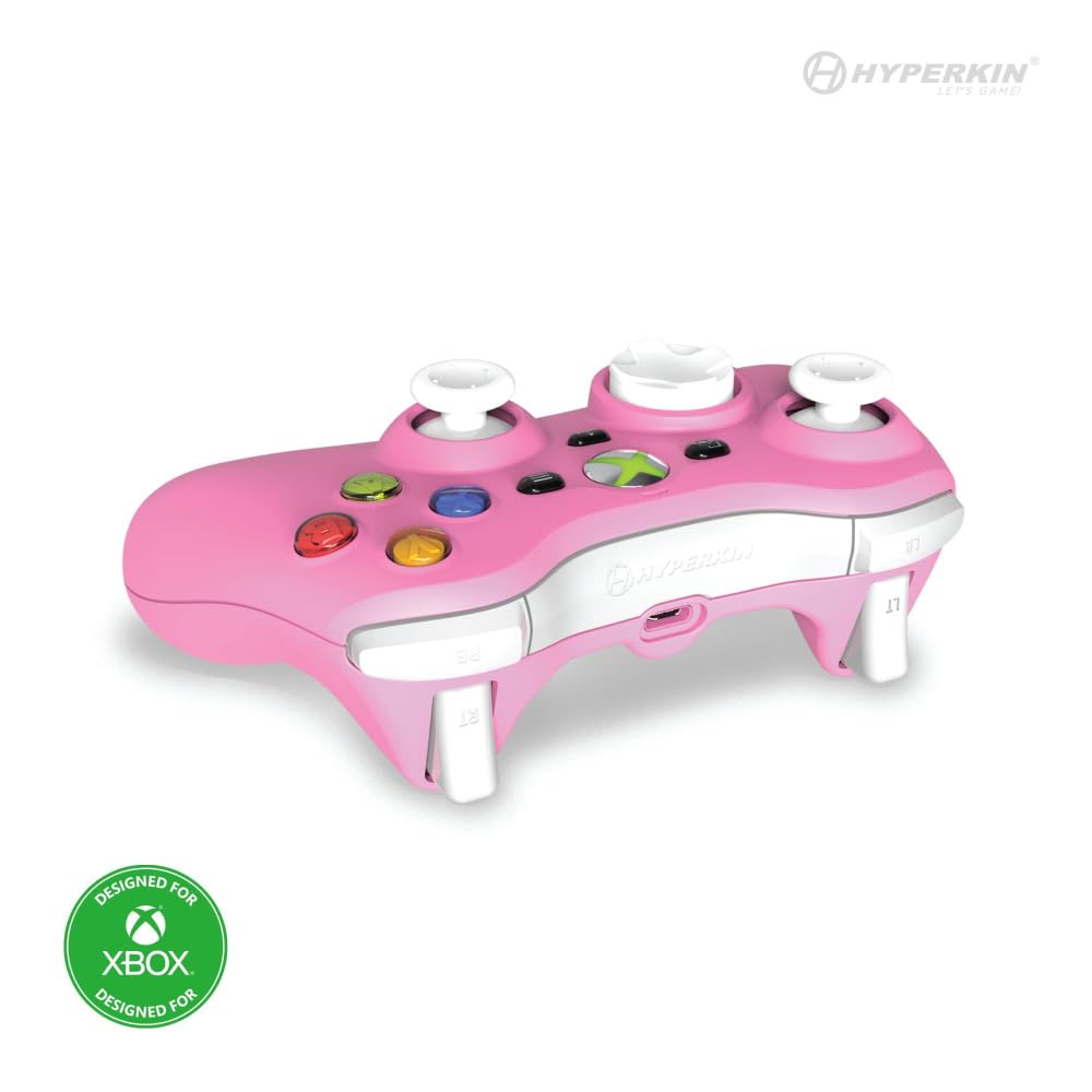 Xenon Wired for Xbox Series Licensed Controller, Pink, XS/Xbox One/PC (Windows 10/11) (Officially Product)