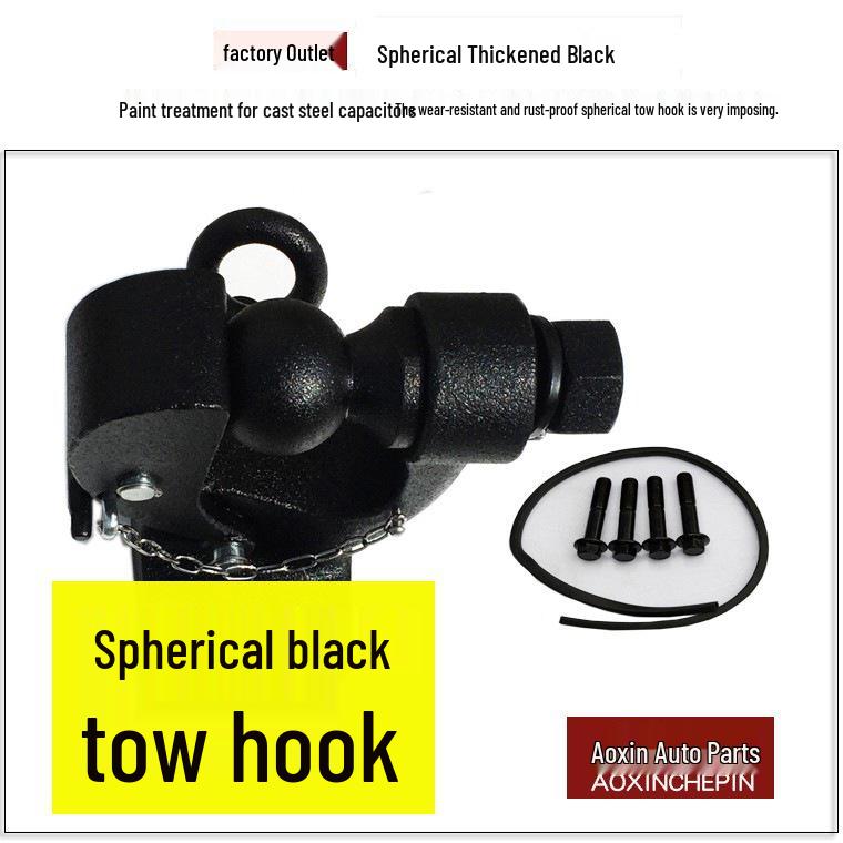 Compatible Toyota Prado Tow Hooks: Fits Prado 2700 and Prado 4000 Models.