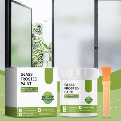 Milchglasfarbe Badezimmerglas Anti-Peeping-Farbe Milchglasfarbe