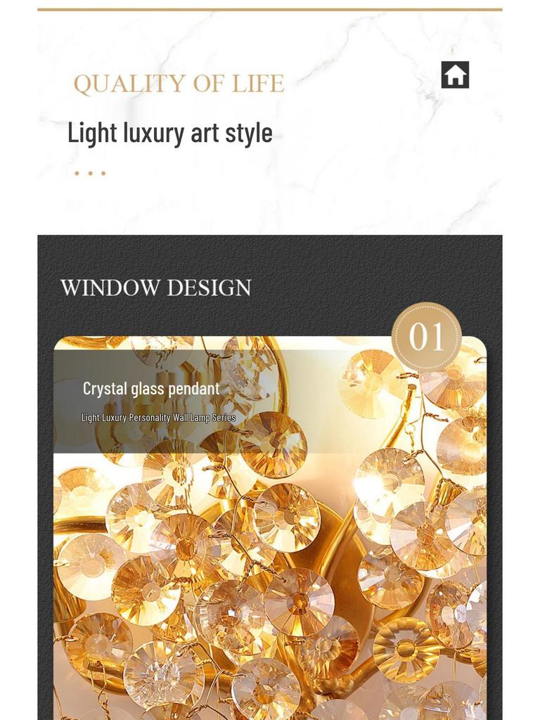 Luxury Creative Branch Wall Lamp for Living Room and Bedroom