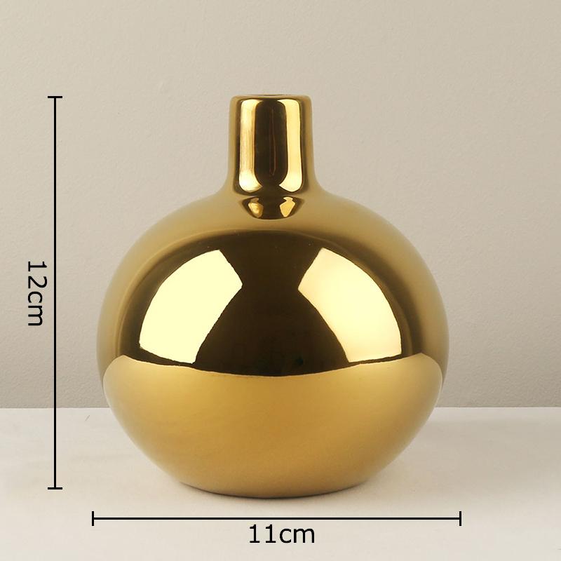 Gold/Silver Candle Holder Circular Ceramic Candlestick Table Decoration Romantic Candelabrum Wax Melt Burner Aroma Diffuser