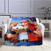 3D KOF game Cartoon blanket Warm Flannel blankets Soft and comfortable blanket Home Travel Blankets bed linings Birthday Gift